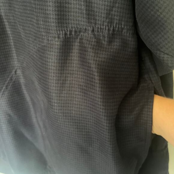 Zero Restriction GolfMicrosuede Mens Jacket Sz 2XL Preppy Quarter Snap  Checked - Picture 7 of 15